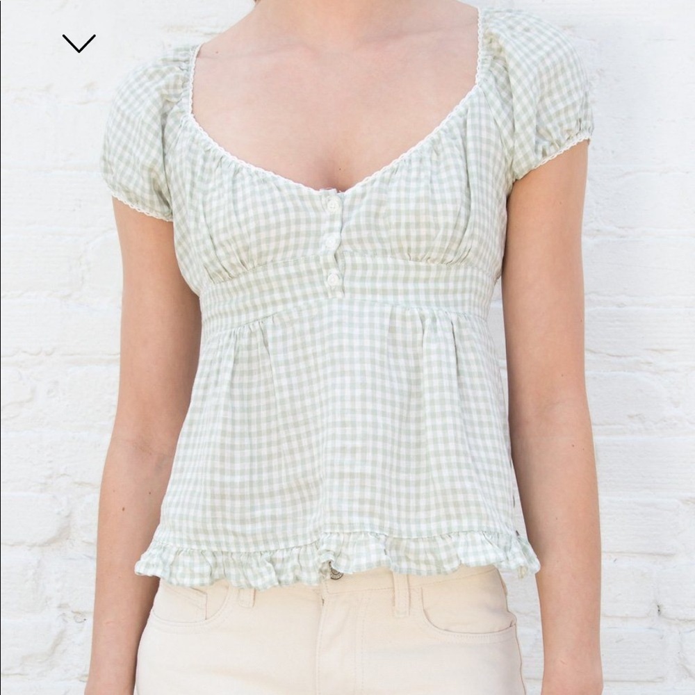 Blair Plaid Top